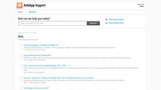 
                            8. FAQs : AnkiApp Support