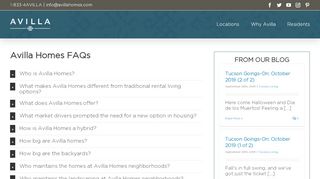 
                            1. FAQs - Avilla Homes