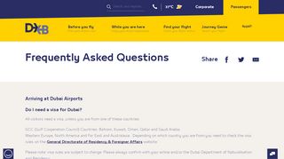 
                            2. FAQs | Dubai Airports