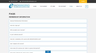 
                            6. FAQ's | eRADIMAGING