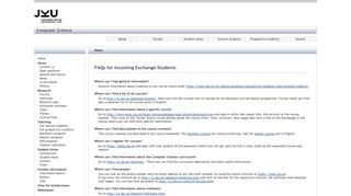 
                            6. FAQs for Incoming Exchange Students - JKU