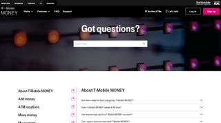 
                            1. FAQs for T-Mobile MONEY | T-Mobile