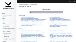 
                            9. FAQs für Studierende - IM Knowledge Base - …