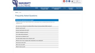 
                            4. FAQs - Nakumatt Global