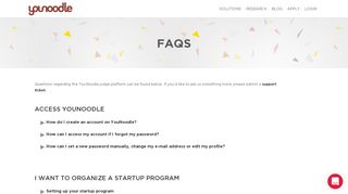 
                            6. FAQs - YouNoodle