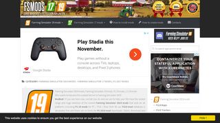 
                            6. Farming Simulator 2019 mods, FS19 Mods, LS19 Mods