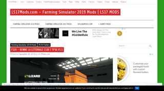 
                            4. Farming Simulator 2019 Mods | LS17 MODS - LS17Mods.com