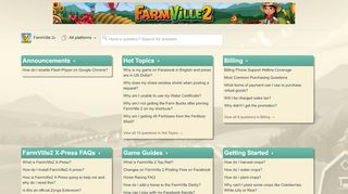 
                            6. FarmVille 2 - Zynga Support