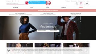 
                            2. Fashion and clothing to feel good in the C&A Online Shop