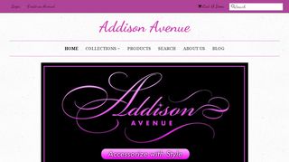 
                            1. Fashion Jewelry & Accessories – Addison Avenue