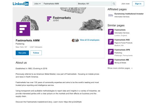 
                            4. Fastmarkets AMM | LinkedIn