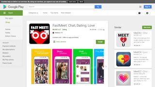 
                            6. FastMeet: Chat, Dating, Love - Apps on Google Play