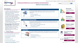 
                            11. Fatturazione elettronica PA - Home Page modale