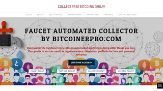 
                            8. Faucet Collector - COLLECT FREE BITCOINS DAILY!