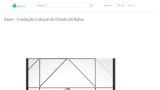 
                            8. Fazer - Fundação Cultural do Estado da Bahia - Filmes