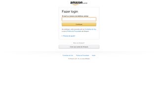 
                            1. Fazer login - Amazon.com.br: compre celulares, TVs ...