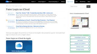 
                            9. Fazer Login no iCloud - iCloud Tutoriais