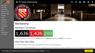 
                            7. FC United of Manchester - Membership