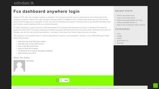 
                            5. Fca dashboard anywhere login - odindasi.tk