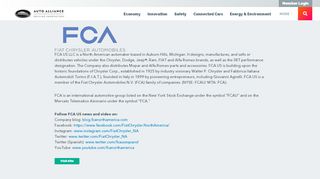 
                            7. FCA US LLC | Alliance of Automobile Manufacturers