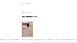 
                            1. Fck-ticketshop - livingcommunication.nu