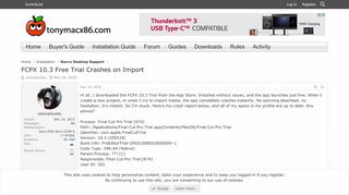 
                            7. FCPX 10.3 Free Trial Crashes on Import | tonymacx86.com