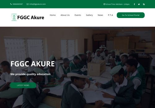 
                            1. Federal Government Girls College, Akure | School Website