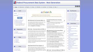 
                            8. Federal Procurement Data System - Next Generation