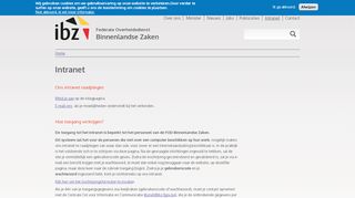 
                            4. Federale Overheidsdienst Binnenlandse Zaken - Intranet | IBZ ...