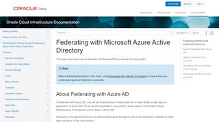 
                            5. Federating with Microsoft Azure Active Directory