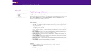 
                            8. FedEx Ship Manager at fedex.com