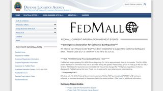 
                            7. FedMall Updates - Defense Logistics Agency