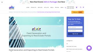 
                            5. Feed Generation and Exporting to Real Estate Portals - Realtyna