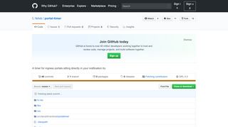 
                            7. felixb/portal-timer: A timer for ingress portals sitting directly in ... - GitHub