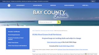 
                            4. FEMA Flood Zones Draft Revisions | Bay County, FL