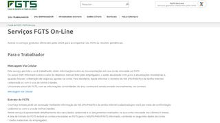 
                            5. FGTS On-Line