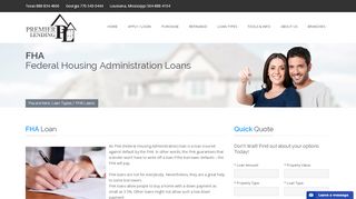 
                            2. FHA Loans - Premier Lending LLC