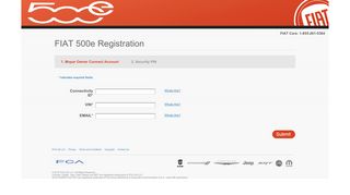 
                            4. FIAT 500e Registration