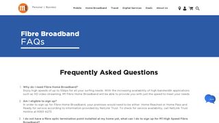 
                            6. Fibre Broadband FAQ | M1