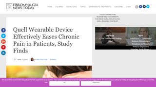 
                            6. Fibromyalgia Pain Can Be Eased with Quell Wearable Device, Study ...