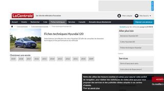 
                            7. Fiche technique Hyundai I20 - Hyundai I20 par année