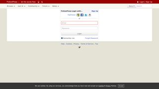 
                            1. FictionPress Login | FictionPress