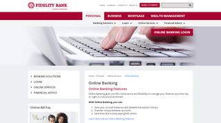 
                            1. Fidelity Bank Online Banking - lionbank.com