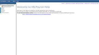 
                            2. Fidelity HR Payroll - Login to eWorkPlace