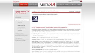 
                            9. Fidelity Security Life | Metro DI