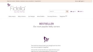 
                            6. Fidella | baby wrap, carrier, Mei Tai, Onbuhimo and more