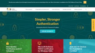 
                            7. FIDO Alliance - Open Authentication Standards More Secure ...