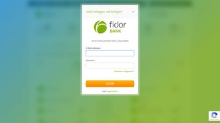 
                            10. Fidor Bank AG - Login