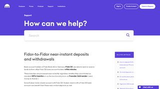 
                            8. Fidor-to-Fidor near-instant deposits and withdrawals – Kraken