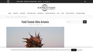 
                            9. Field Tested: Klim Artemis – Expedition Portal